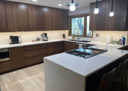 Walnut Wood Kitchen