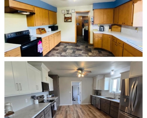 Before & After Kitchen